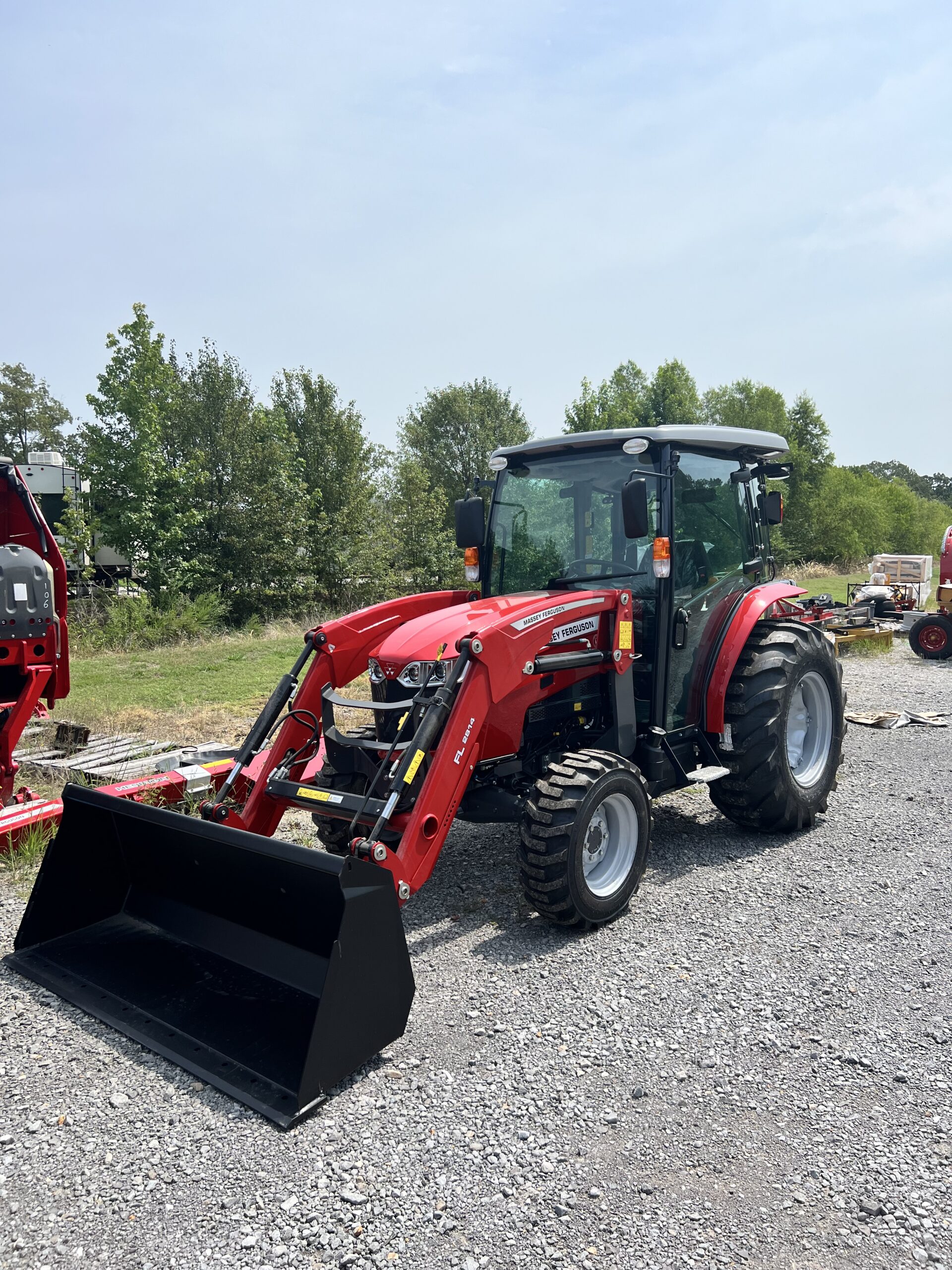 New Massey Ferguson 2855M Cab Tractor - Grass Roots Equipment and Outdoors